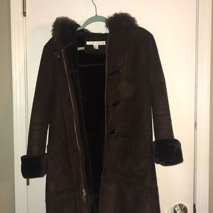 💕Larry Levine brown coat
